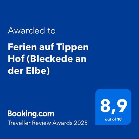 Apartamento Ferien Auf Tippen Hof Bleckede Exterior foto