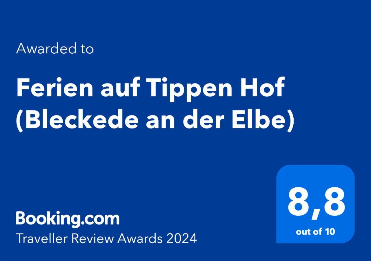 Apartamento Ferien Auf Tippen Hof Bleckede Exterior foto